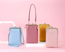 2020 New Mobile Phone Bag Horizontal Korean Style Women's Cross-Body Bag Multi-Functional Mini Handbag Clutch
