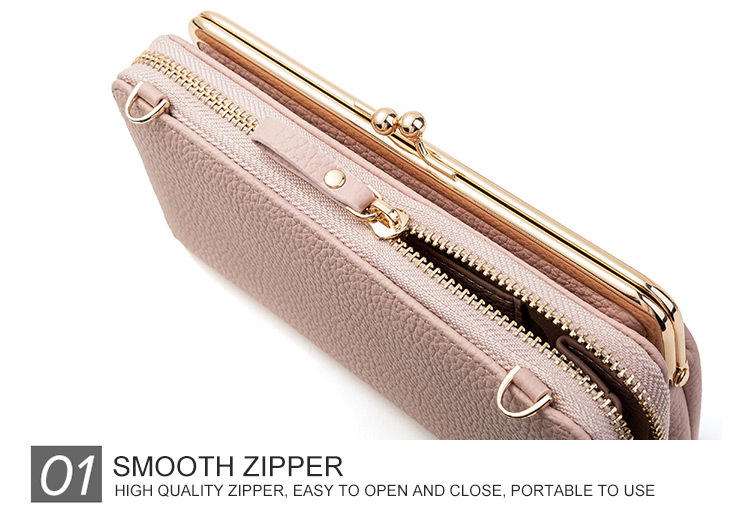 2020 New Mobile Phone Bag Horizontal Korean Style Women's Cross-Body Bag Multi-Functional Mini Handbag Clutch