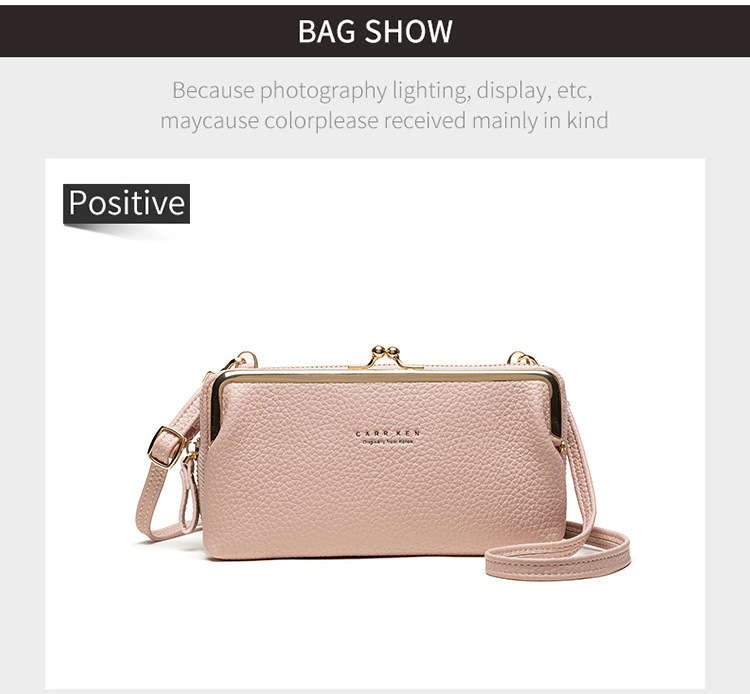 2020 New Mobile Phone Bag Horizontal Korean Style Women's Cross-Body Bag Multi-Functional Mini Handbag Clutch