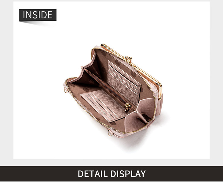 2020 New Mobile Phone Bag Horizontal Korean Style Women's Cross-Body Bag Multi-Functional Mini Handbag Clutch