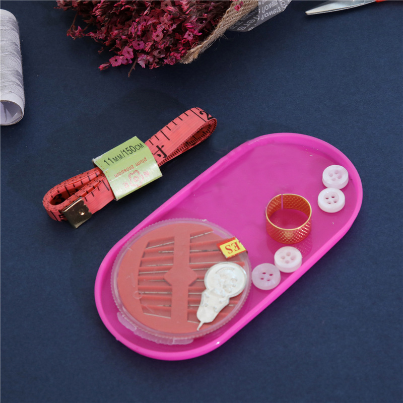 Portable Sewing Bag Sewing Tools Sewing Kit Multi-Functional Treasure Chest Portable Set Stall