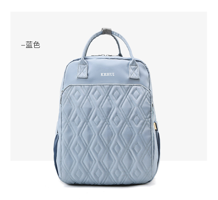 Mummy Bag Diaper Bag 2021 Oxford Cloth Baby Diaper Bag Shoulder Multi-Functional Portable Mother Microphone Baby Backpack