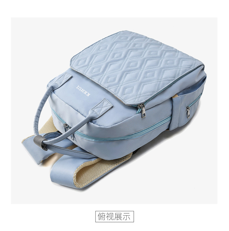 Mummy Bag Diaper Bag 2021 Oxford Cloth Baby Diaper Bag Shoulder Multi-Functional Portable Mother Microphone Baby Backpack