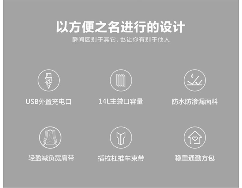 New Men's Backpack Manufacturers Supply Multi-Functional Usb15.6 Computer Bag College Students' Backpack Custom Logo