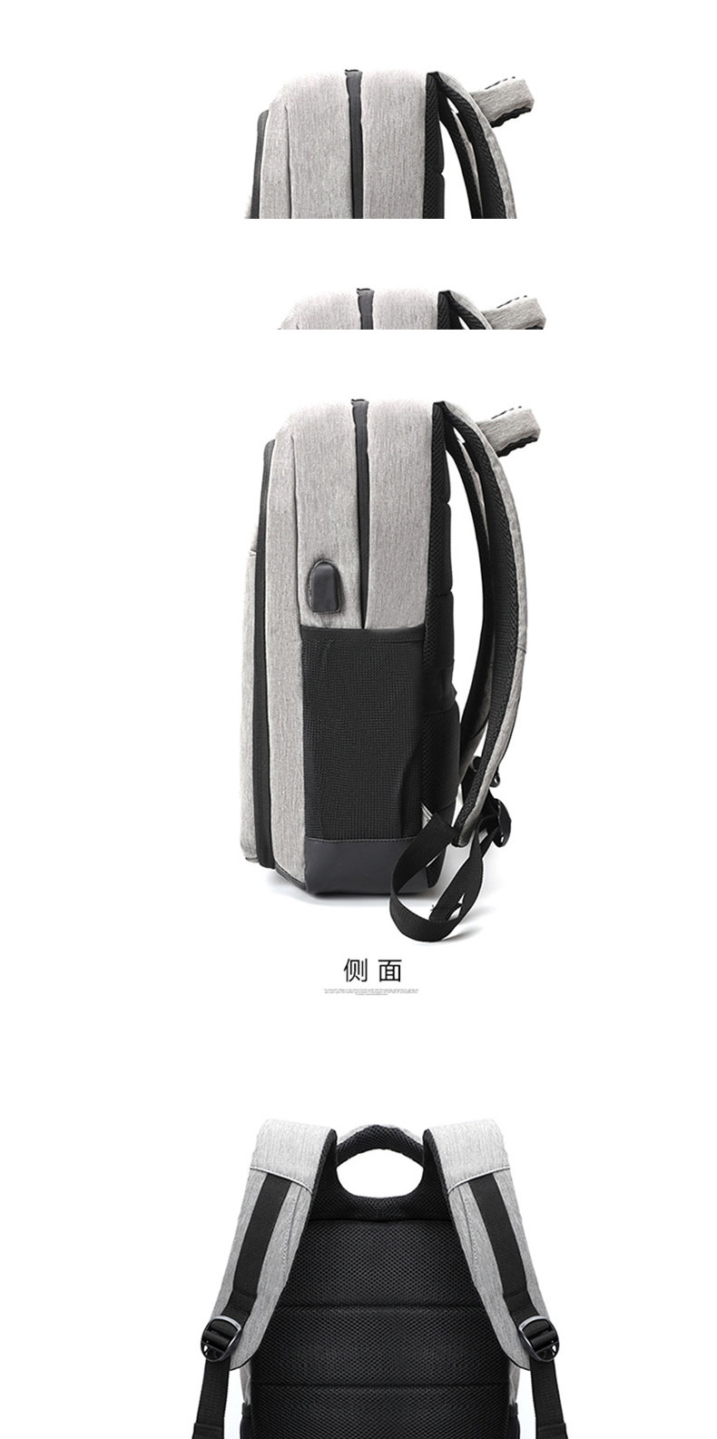 New Men's Backpack Manufacturers Supply Multi-Functional Usb15.6 Computer Bag College Students' Backpack Custom Logo