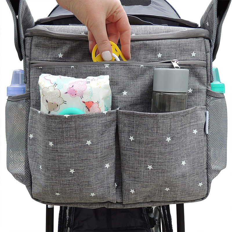 Multifunctional Mummy Backpack Mom Handbag Baby Diaper Bag Baby Wrap Milk Insulated Bag Diaper Bag  Multi Functional Bag