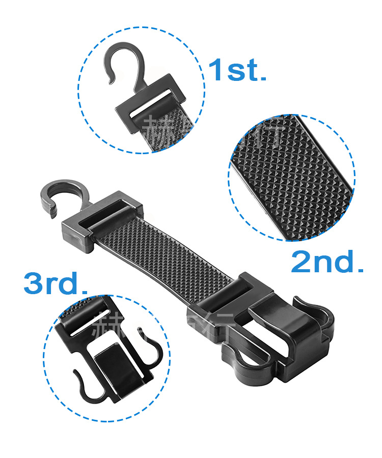Car Hook Car Multi-Functional Seat Back Hidden Creative Storage Hook Bag Car Car Interior Supplies