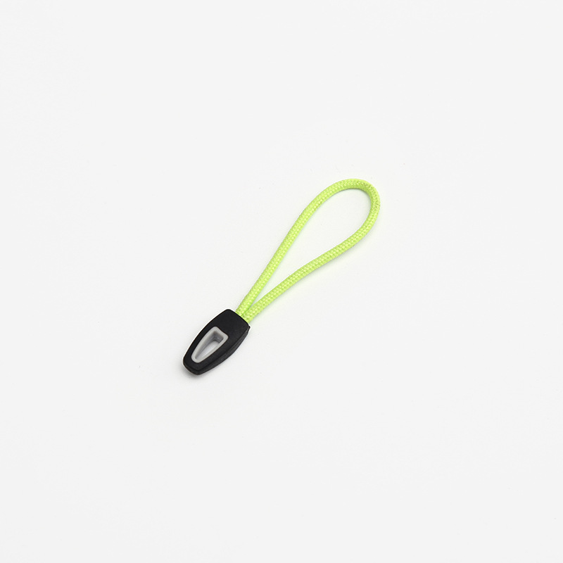 Factory Injection Pull Head Rope Zipper Handle TPU Rope Pull Tab Pull Tail Rope Buckle Clothing Custom Accessories