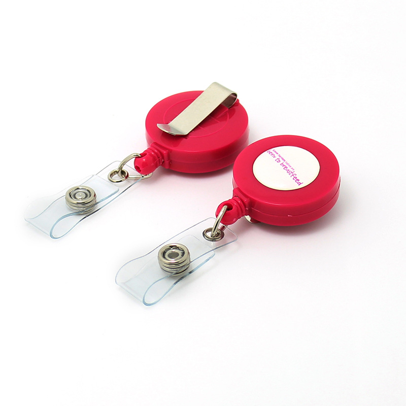 "Factory made" easy pull tab to easily pull the retractable button could do logo Green