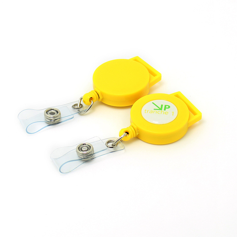 "Factory made" easy pull tab to easily pull the retractable button could do logo Green