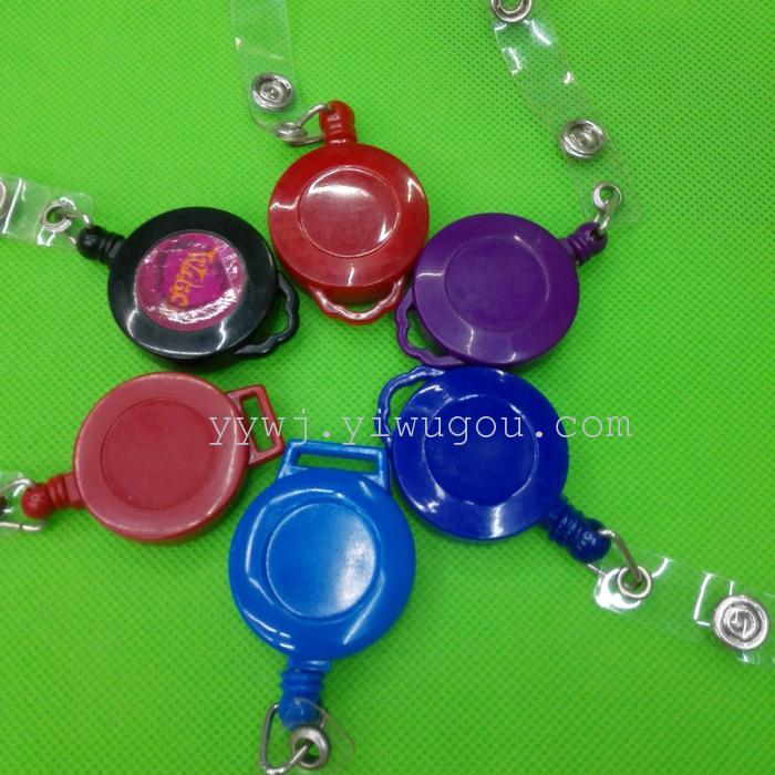 Plastic is easy to pull the plastic pull tab to provide gum drops LOGO badge rope pull tab