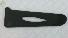 PVC Injection Molding New Double-Sided Clover Clothing Bag Pull Head Pull Tab Pull Tail Drawstring