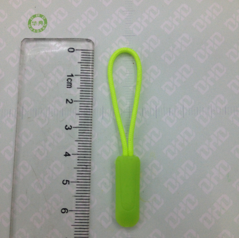 PVC Outdoor Injection Plastic Epoxy Bag Clothing Rope Pull Tab Pull Tail Zipper Head