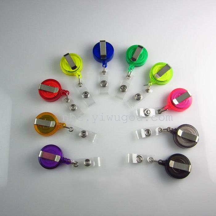 Smiley face badge easy pull tab to easily pull the telescopic buckle waist snap ID sets wire grip transparent card holder promotional hard Smiley face badge easy pull tab to easily pull the telescopic buckle waist snap ID sets wire grip transparent card holder promotional hard