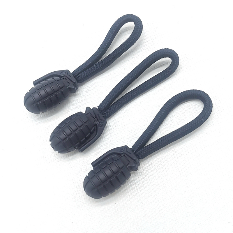 Drop Plastic Pull with Zipper Head Non-Slip Pull Head Zipper Head Pull Pendant Pull Tab Clothes Bag Zipper Clothing Accessories