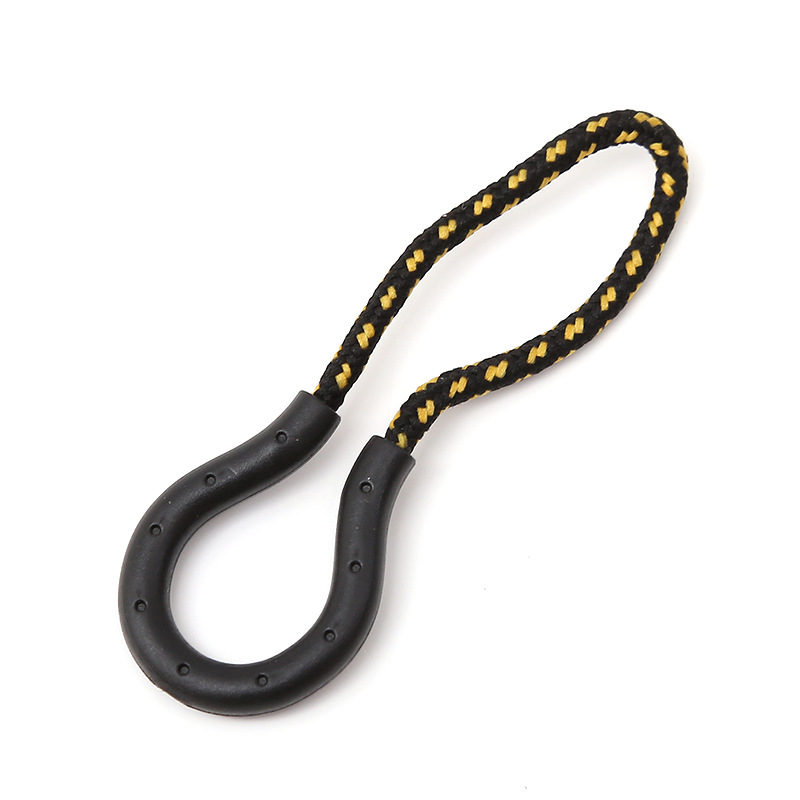 U-Shaped Zip Pulled Tail Rope Plastic Pull Tab Clothing Bag Zipper Accessories TPU Plastic Tail Buckle Custom Wholesale