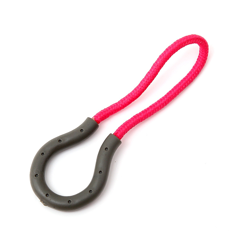 U-Shaped Zip Pulled Tail Rope Plastic Pull Tab Clothing Bag Zipper Accessories TPU Plastic Tail Buckle Custom Wholesale