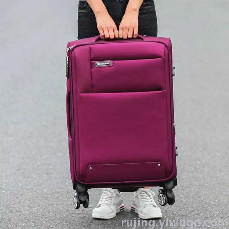 Oxford Cloth Luggage Men&#039;s Suitcase with Combination Lock 360 Degree Swivel Suitcase Wheel Suitcase Women&#039;s Suitcase Boarding Trolley Case 819