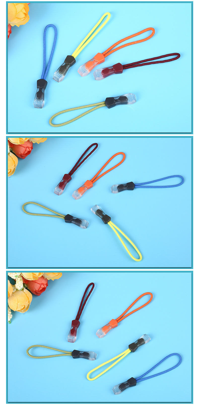 Manufacturer Men's Sportswear Drawstring Injection TPU Environmental Protection Pull Card Zipper Tail Pull Tab Rope Zipper Head Manufacturer Men's Sportswear Drawstring Injection TPU Environmental Protection Pull Card Zipper Tail Pull Tab Rope Zipper Head