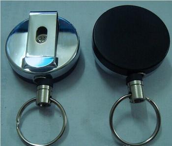 Anti-lost anti-theft anti-lost retractable key chain key ring pull tab