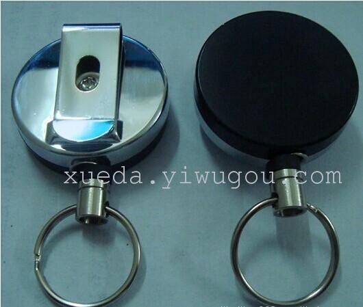 Anti-lost anti-theft anti-lost retractable key chain key ring pull tab Anti-lost anti-theft anti-lost retractable key chain key ring pull tab