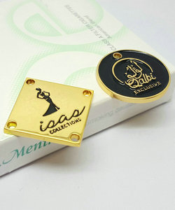 Metal Trolley Case Nameplate Customized Alloy Logo Tag Copper and Aluminum Stainless Steel Mark Label Brushed Door Plate Epoxy Nameplate
