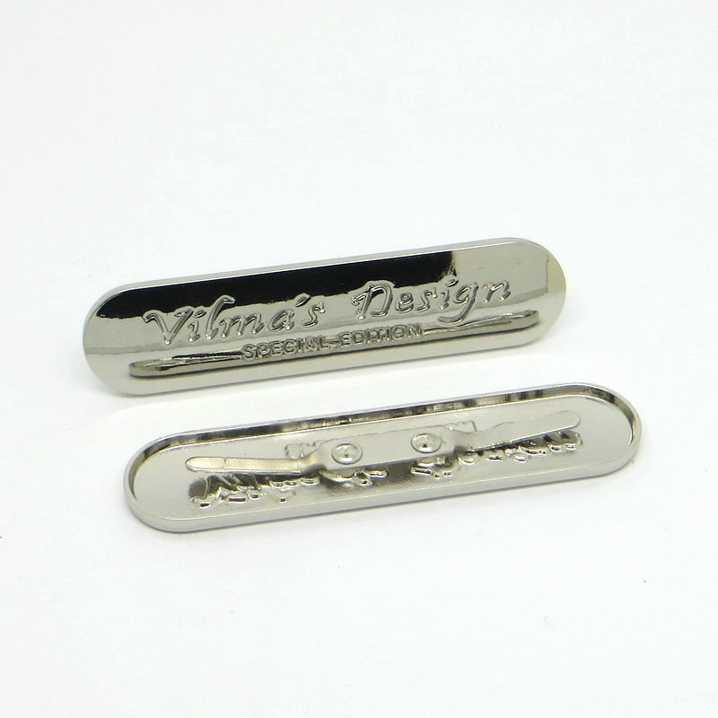 Metal Trolley Case Nameplate Customized Alloy Logo Tag Copper and Aluminum Stainless Steel Mark Label Brushed Door Plate Epoxy Nameplate