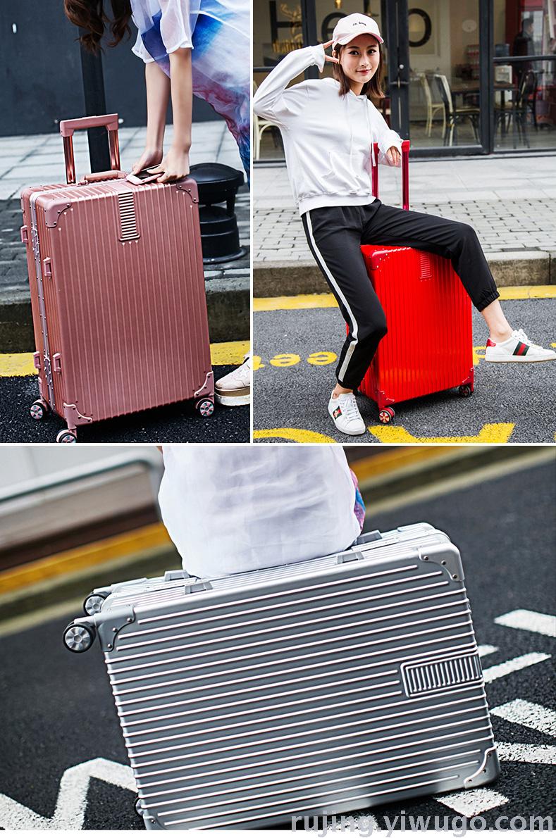 Net Red Tide Box Luggage Men's Small Suitcase Trolley Case Women's Suitcase Universal Wheel Password Suitcase 20-Inch 927