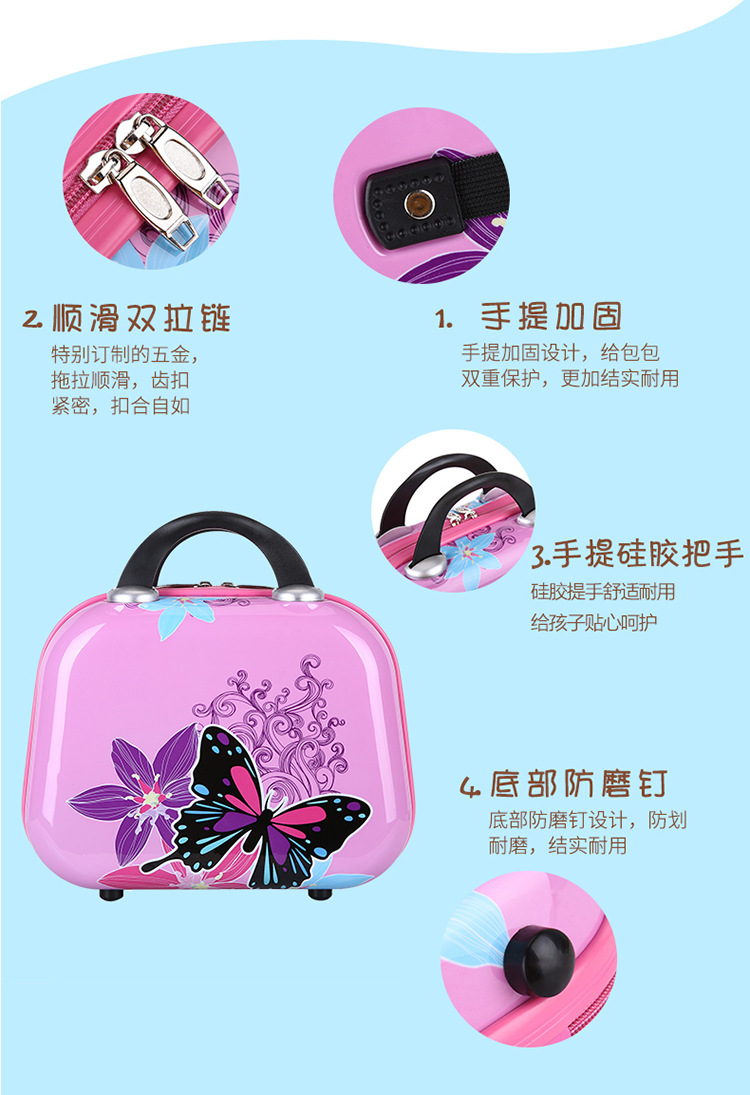 Luggage Trolley Case Password Suitcase Suitcase School Bag Boarding Bag Toy Children Suitcase Backpack Backpack Schoolbag