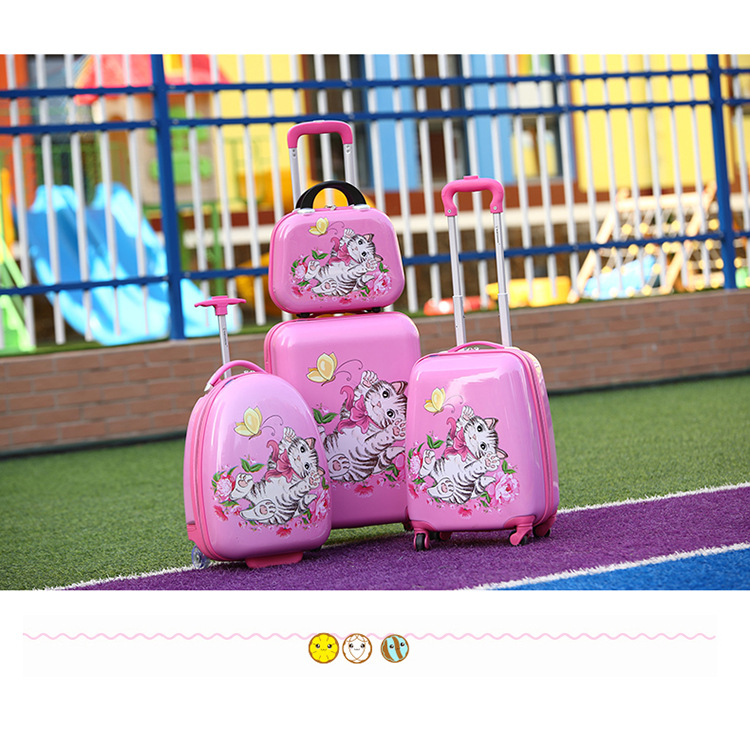 Luggage Trolley Case Password Suitcase Suitcase School Bag Boarding Bag Toy Children Suitcase Backpack Backpack Schoolbag