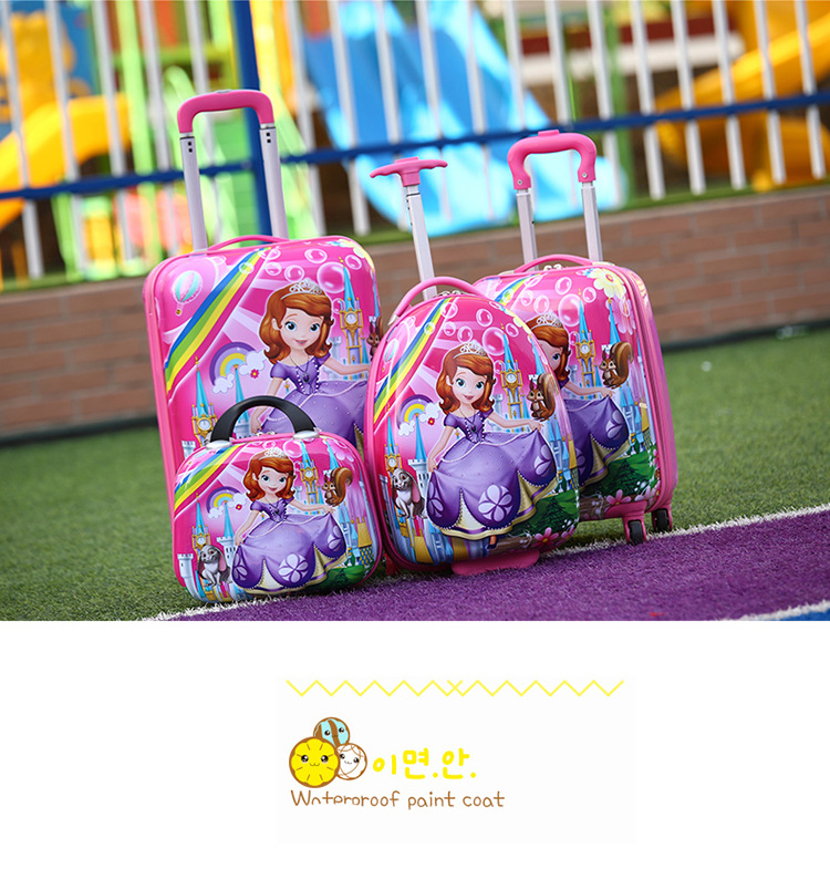 Luggage Trolley Case Password Suitcase Suitcase School Bag Boarding Bag Toy Children Suitcase Backpack Backpack Schoolbag