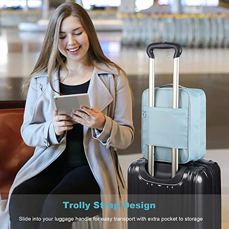 Spot Travel Shoes and Bags Shoes Storage Box Three-Layer Portable Storage Shoe Bag Plug Trolley Case Pannier Bag Soccer Shoes Bag