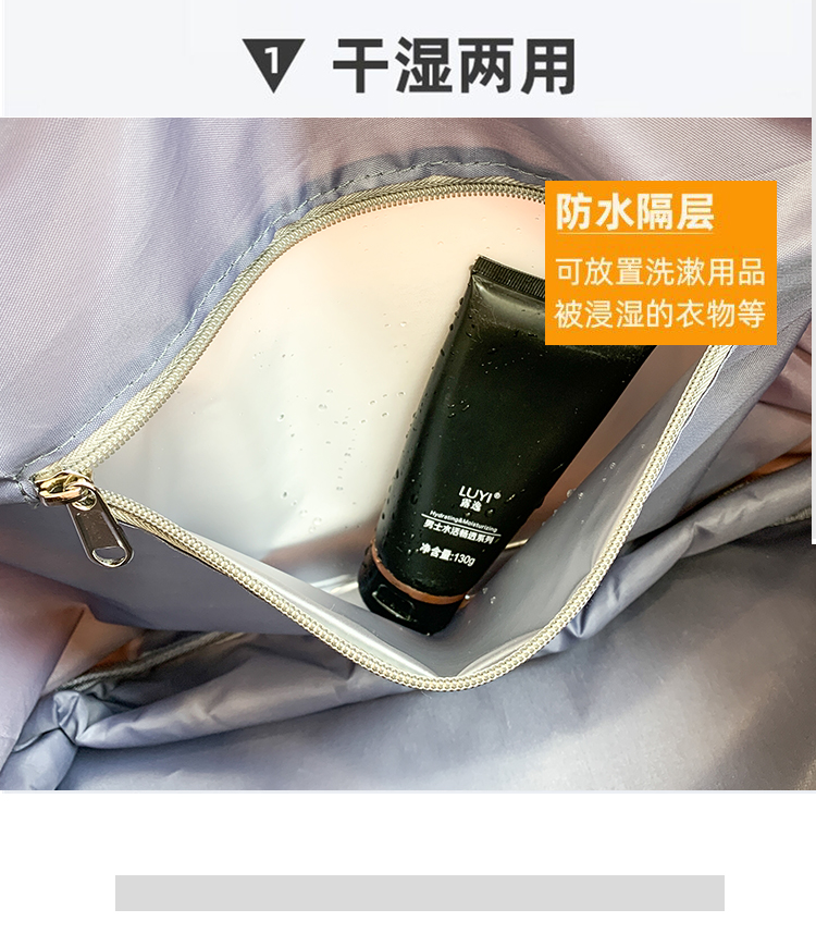 Oversized Collect Clothes Hand-Held Luggage Bag Women's Lightweight and Large Capacity Short-Distance Travel Travel Storage Bag Can Cover Trolley Case