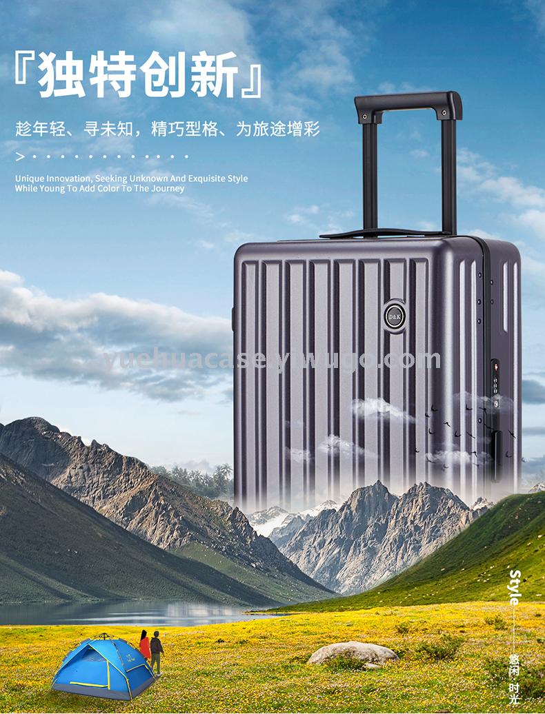 Fashion Trolley Case Luggage Ultra-Light Luggage Customized Logo Boarding Bag Gift Box Internet Hot Strong Pressure Resistance Fashion Trolley Case Luggage Ultra-Light Luggage Customized Logo Boarding Bag Gift Box Internet Hot Strong Pressure Resistance