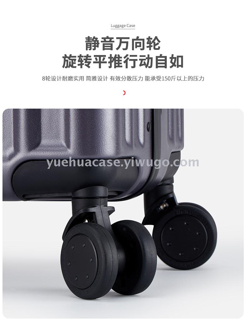 Fashion Trolley Case Luggage Ultra-Light Luggage Customized Logo Boarding Bag Gift Box Internet Hot Strong Pressure Resistance Fashion Trolley Case Luggage Ultra-Light Luggage Customized Logo Boarding Bag Gift Box Internet Hot Strong Pressure Resistance