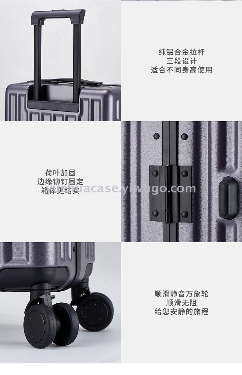 Fashion Trolley Case Luggage Ultra-Light Luggage Customized Logo Boarding Bag Gift Box Internet Hot Strong Pressure Resistance Fashion Trolley Case Luggage Ultra-Light Luggage Customized Logo Boarding Bag Gift Box Internet Hot Strong Pressure Resistance