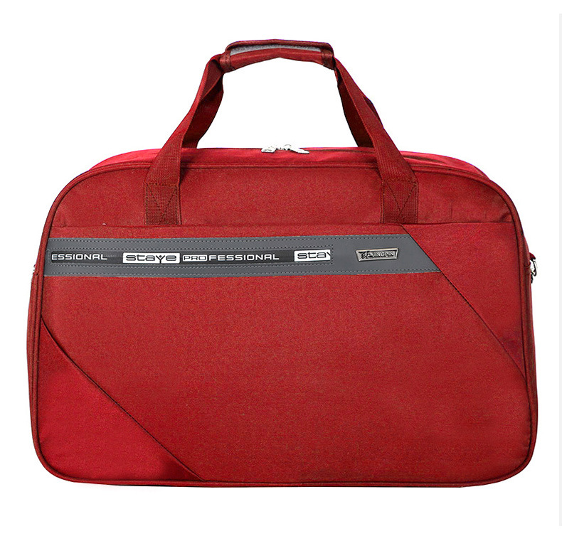 Large Capacity Dry Wet Separation Gym Bag Fashion Simple Men's Trolley Case Oxford Cloth Water Repellent Travel Buggy Bag