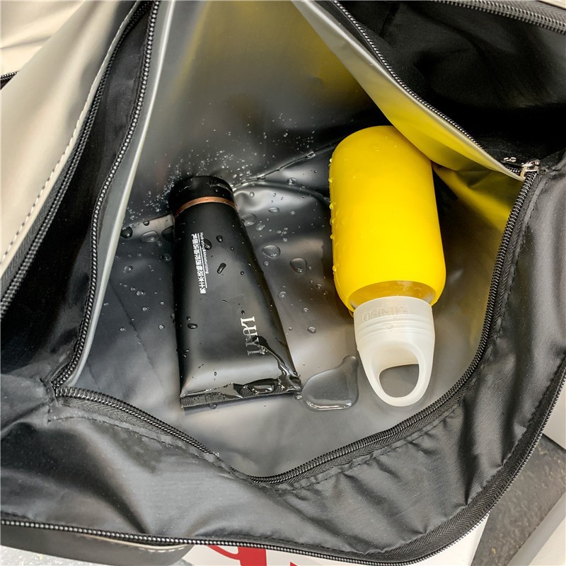 Portable Extended Bag Can Cover Trolley Case Short Distance Travel Business Trip Luggage Bag Large Capacity Dry Wet Separation Gym Bag
