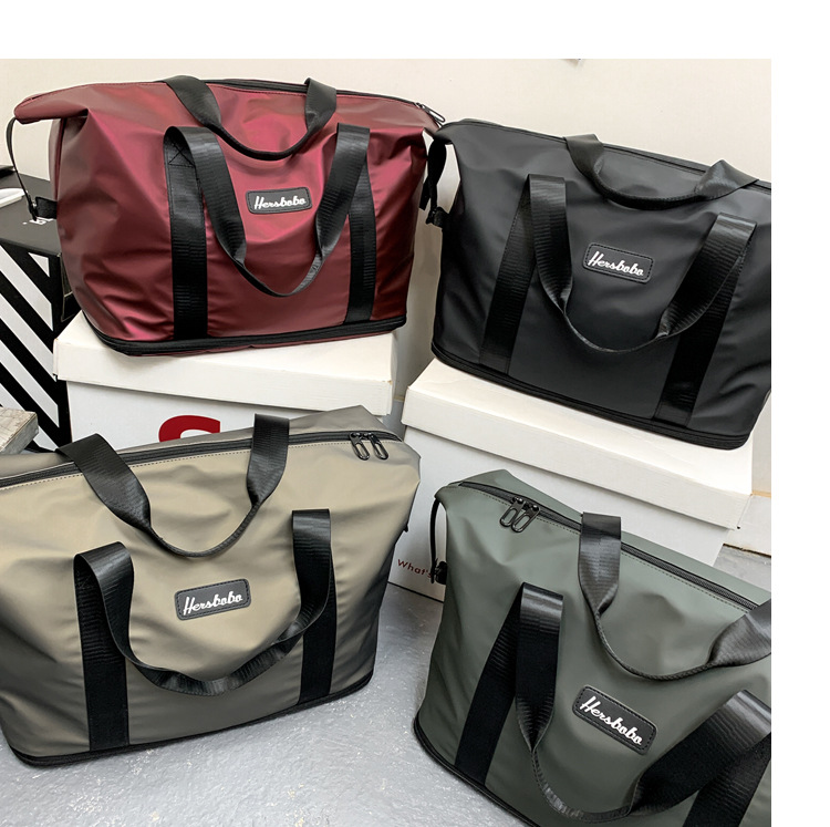 Portable Extended Bag Can Cover Trolley Case Short Distance Travel Business Trip Luggage Bag Large Capacity Dry Wet Separation Gym Bag Portable Extended Bag Can Cover Trolley Case Short Distance Travel Business Trip Luggage Bag Large Capacity Dry Wet Separation Gym Bag