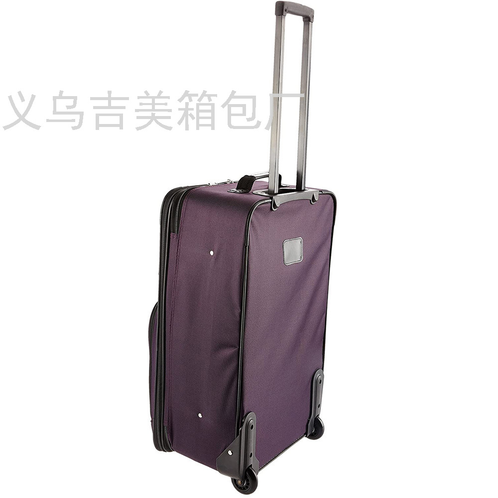 Factory Export Suitcase Two-Piece Set 20-Inch Trolley Case Customizable Boarding Bag Business Luggage Foreign Wholesale Factory Export Suitcase Two-Piece Set 20-Inch Trolley Case Customizable Boarding Bag Business Luggage Foreign Wholesale