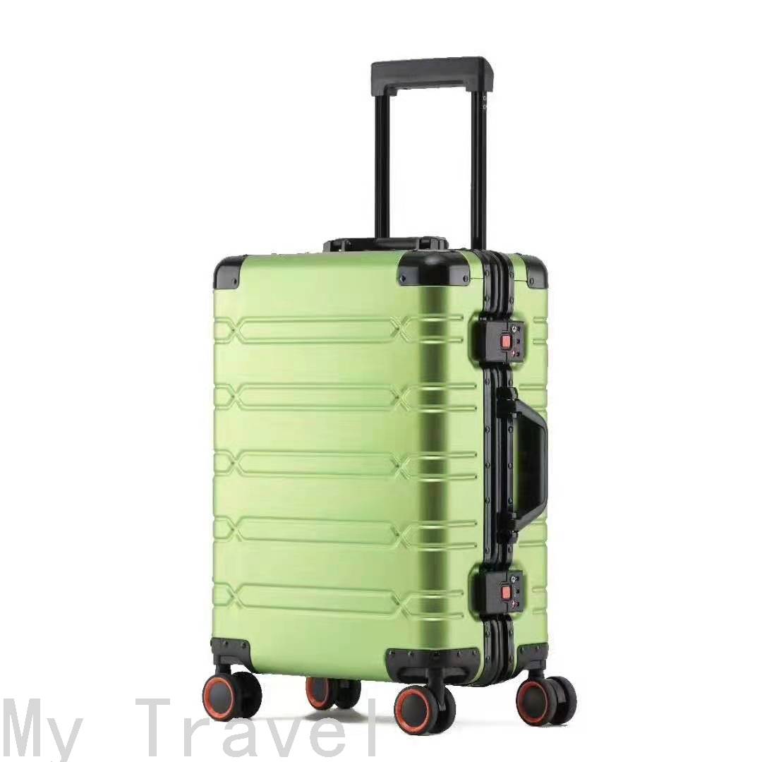 Luggage Password Suitcase Luggage Aluminum Alloy Trolley Case Metal All-Aluminum Trolley Case
