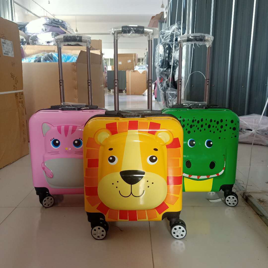 2020 Children's Three D Boarding Bag 18-Inch Bear Lion Yellow Deer Trolley Case Universal Wheel Luggage 2020 Children's Three D Boarding Bag 18-Inch Bear Lion Yellow Deer Trolley Case Universal Wheel Luggage