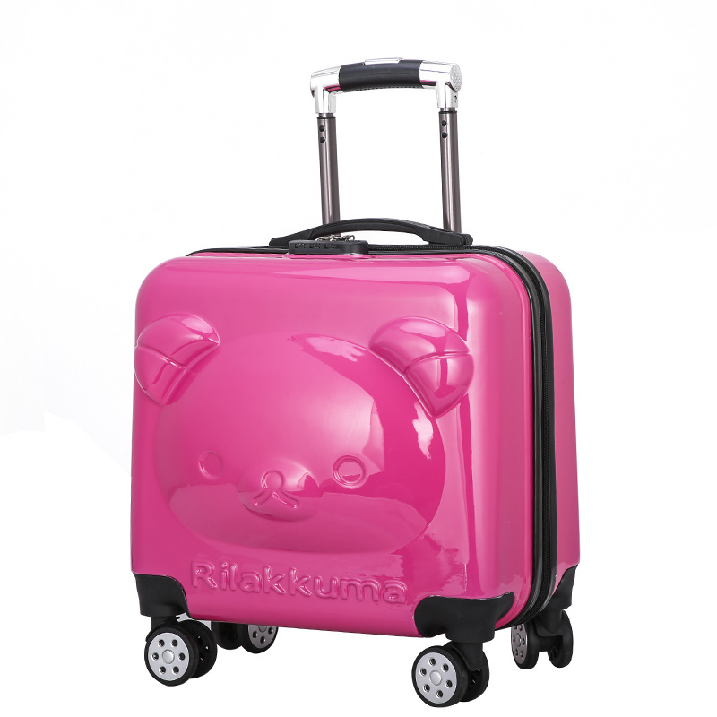 2020 Children's Three D Boarding Bag 18-Inch Bear Lion Yellow Deer Trolley Case Universal Wheel Luggage 2020 Children's Three D Boarding Bag 18-Inch Bear Lion Yellow Deer Trolley Case Universal Wheel Luggage