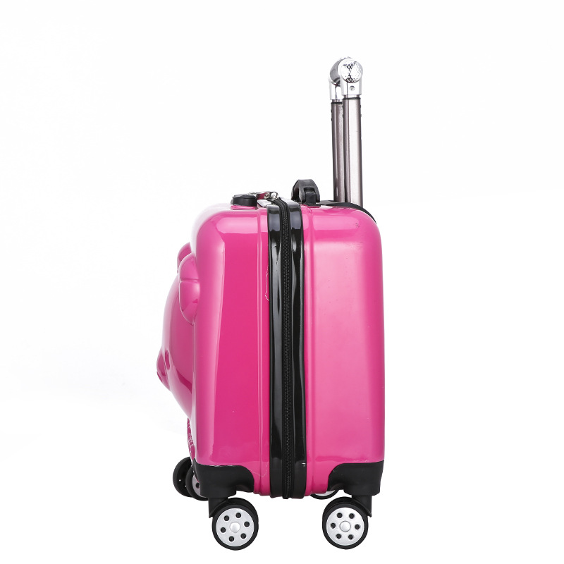 2020 Children's Three D Boarding Bag 18-Inch Bear Lion Yellow Deer Trolley Case Universal Wheel Luggage 2020 Children's Three D Boarding Bag 18-Inch Bear Lion Yellow Deer Trolley Case Universal Wheel Luggage
