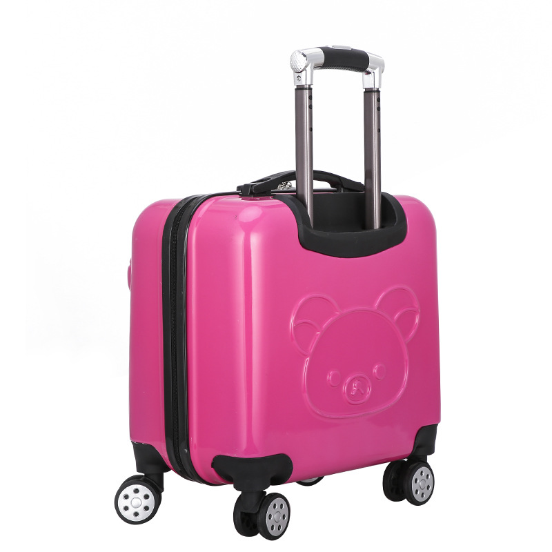 2020 Children's Three D Boarding Bag 18-Inch Bear Lion Yellow Deer Trolley Case Universal Wheel Luggage 2020 Children's Three D Boarding Bag 18-Inch Bear Lion Yellow Deer Trolley Case Universal Wheel Luggage