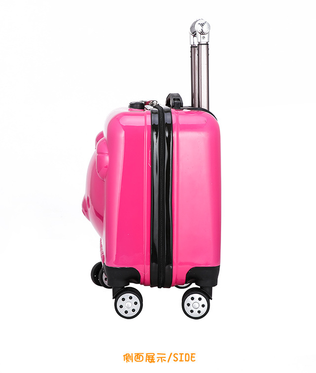 2020 Children's Three D Boarding Bag 18-Inch Bear Lion Yellow Deer Trolley Case Universal Wheel Luggage 2020 Children's Three D Boarding Bag 18-Inch Bear Lion Yellow Deer Trolley Case Universal Wheel Luggage