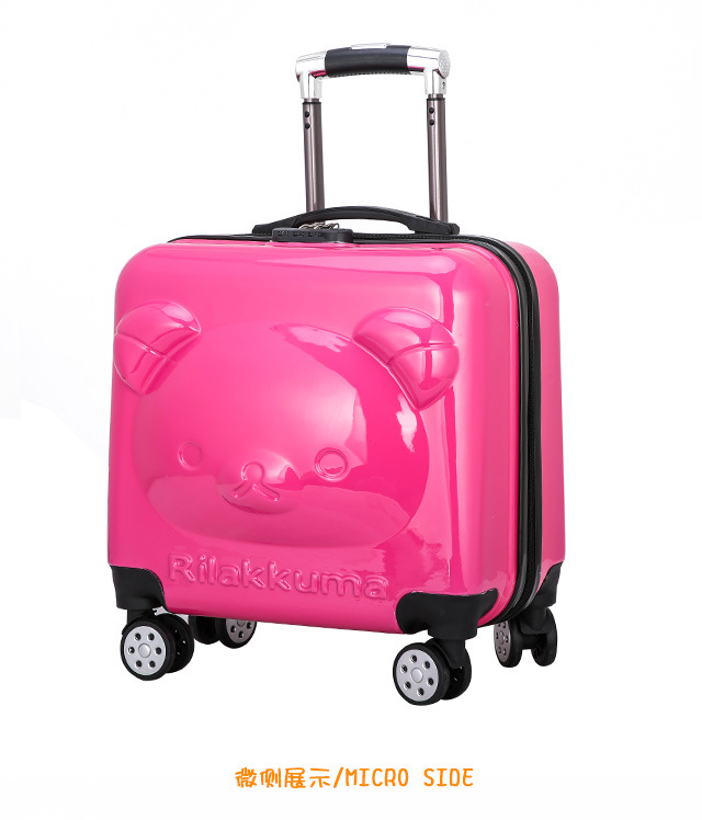 2020 Children's Three D Boarding Bag 18-Inch Bear Lion Yellow Deer Trolley Case Universal Wheel Luggage 2020 Children's Three D Boarding Bag 18-Inch Bear Lion Yellow Deer Trolley Case Universal Wheel Luggage