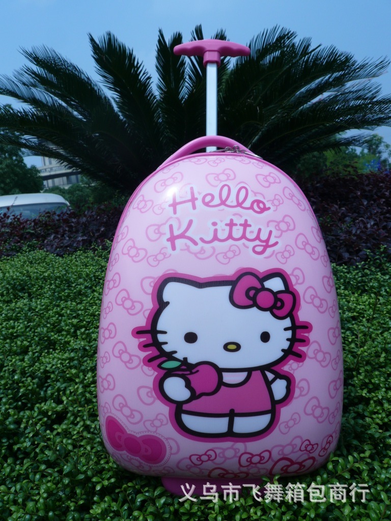 [High Configuration] 16-Inch ABS Egg Shell Cartoon Trolley Case Student Trolley Bag One Piece Dropshipping