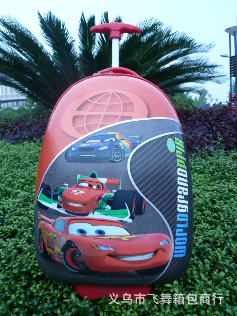 [High Configuration] 16-Inch ABS Egg Shell Cartoon Trolley Case Student Trolley Bag One Piece Dropshipping