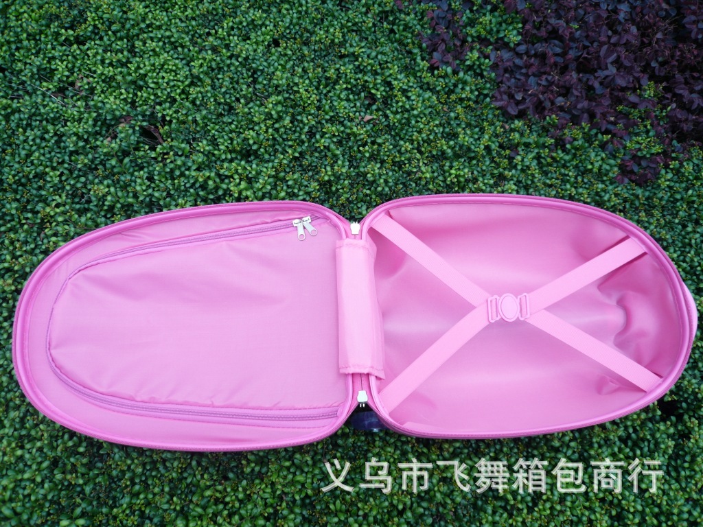 [High Configuration] 16-Inch ABS Egg Shell Cartoon Trolley Case Student Trolley Bag One Piece Dropshipping